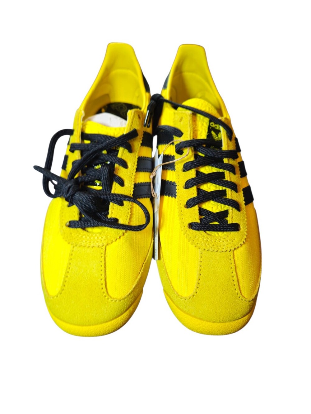 adidas SL 72 OG Yellow Core Black Sneakers Women’s 6.5 NWT JQ8316 - Picture 3 of 8